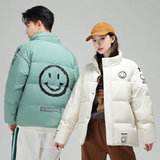 冬季保暖标白鸭绒连帽外套羽绒服情侣款笑脸款B247-239-p125，男装羽绒服，电商B247