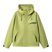 四季 P70 9236 户外运动防风防水冲锋连帽夹克日常休闲情侣装 B247