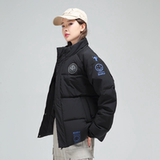 冬季保暖标白鸭绒连帽外套羽绒服情侣款笑脸款B247-239-p125，男装羽绒服，电商B247