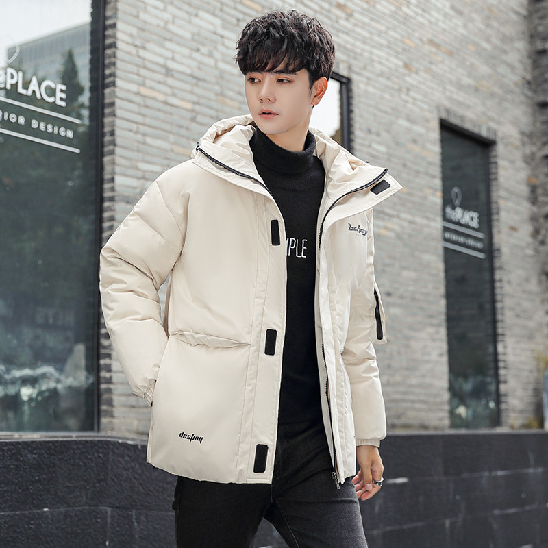 2022冬季新款纯色羽绒服加厚保暖连帽外套男装DS-B247-7067-P150,男装羽绒服,电商B247
