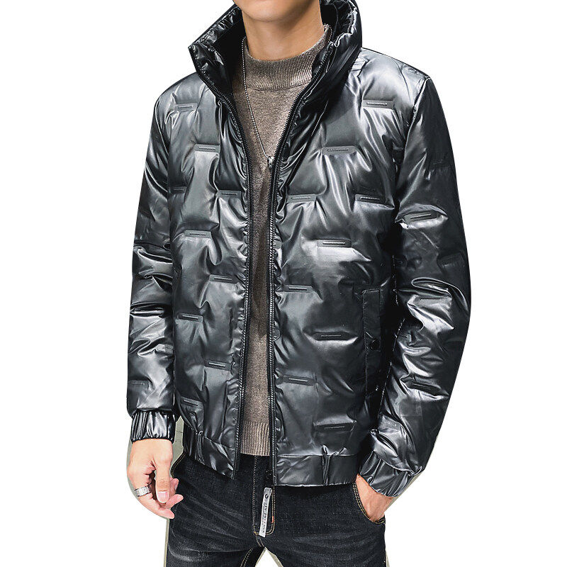 2022冬季新款白鸭绒羽绒服加厚保暖亮面外套男DS-B247-Y821-P85,男装羽绒服,电商B247