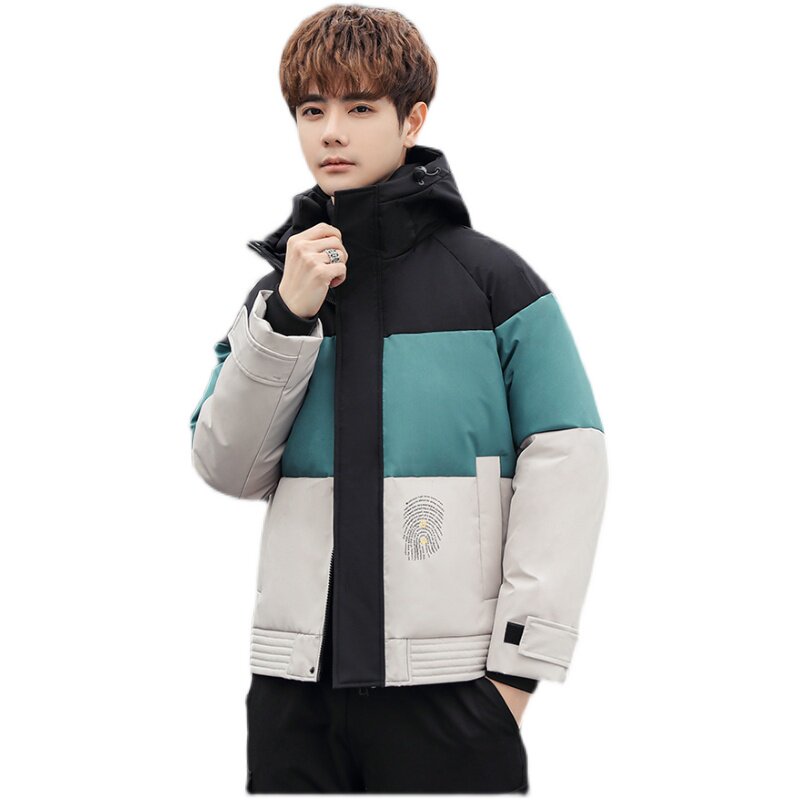2021电商B247冬季新款保暖白鸭绒羽绒服拼色流行工装MY801-P135,男装羽绒服,电商B247