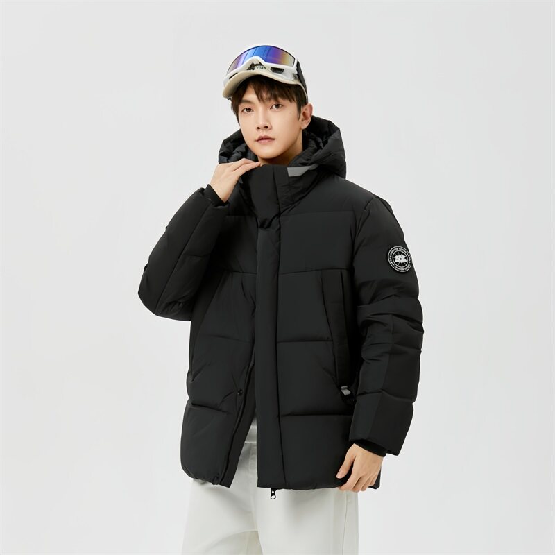 冬季抗寒保暖标白鸭绒连帽外套羽绒服情侣款潮B247-2688-p170,男装羽绒服,电商B247