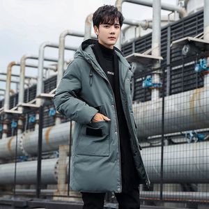 2020电商B247冬季新款韩版羽绒服加厚保暖舒适白鸭绒男2086-P220图片