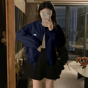 秋冬新品潮牌可爱宽松休闲夹克短外套女B247-15546-p95图片