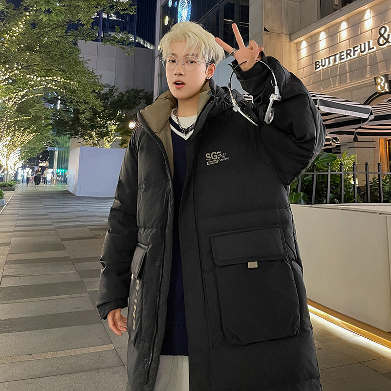 冬季新款新标宽松白鸭绒外套羽绒服男女同款B247-8928-P258,男装羽绒服,电商B247