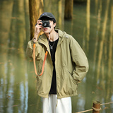 23夏季新款UF50+防晒衣休闲情侣工装上衣外套DS-B247-F07-P60，男装防晒衣，电商B247