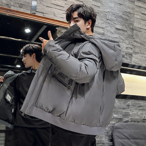 2020电商B247冬季新款羽绒服男舒适加厚韩版休闲短款7804-P90图片