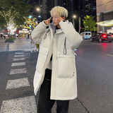 冬季新款新标潮牌白鸭绒外套羽绒服男女同款B247-68117-P258，男装羽绒服，电商B247