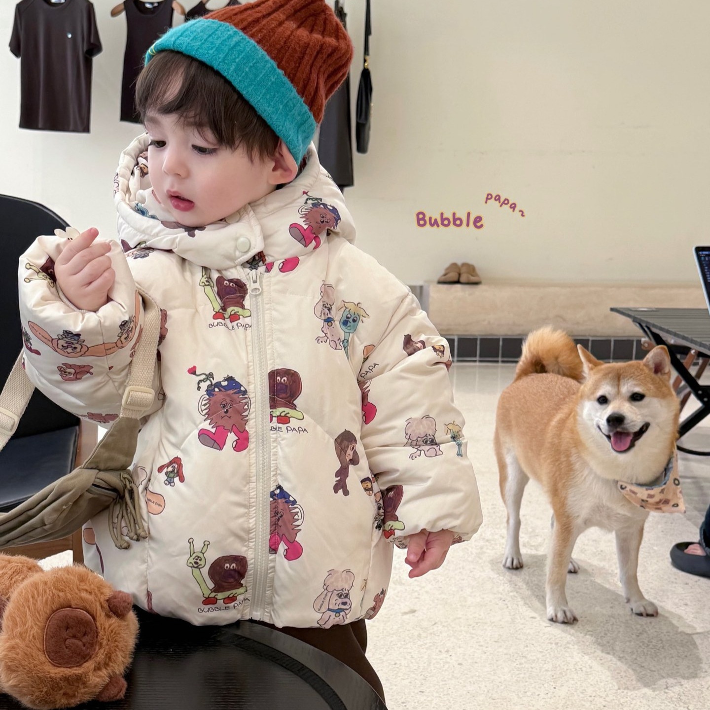 25深秋上新现货羽绒服杏色