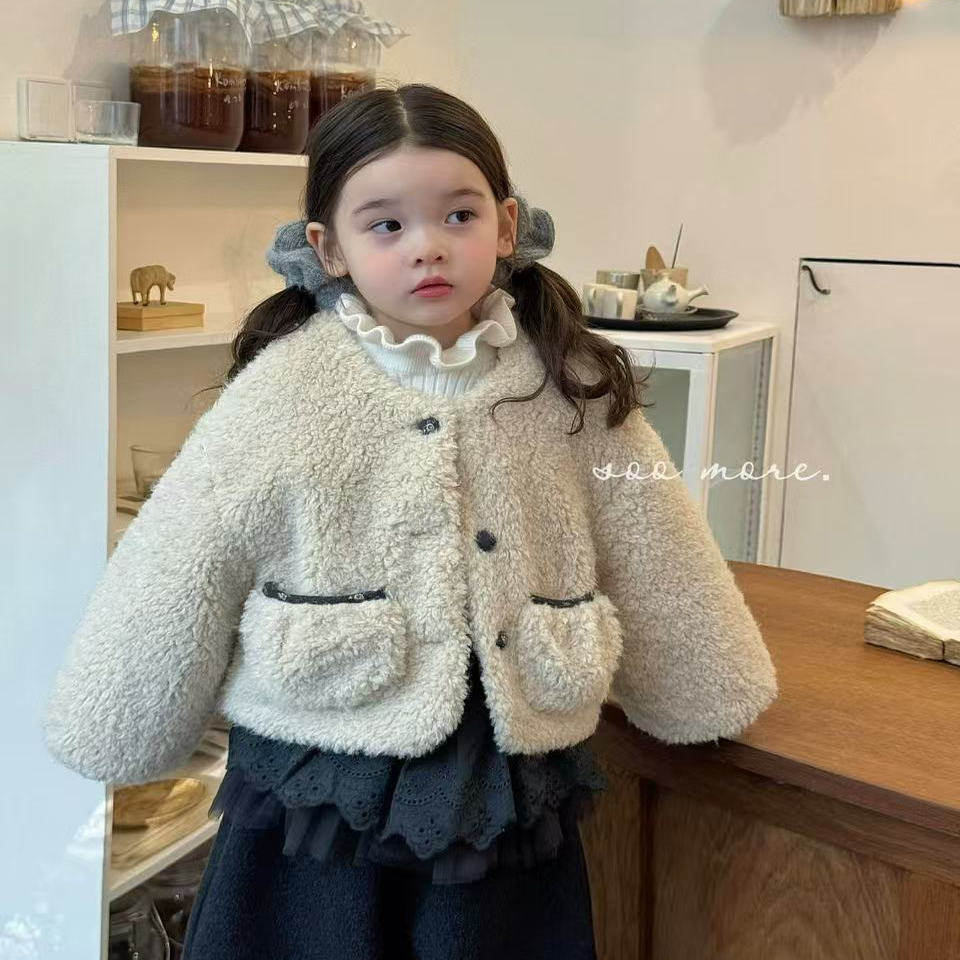 女童深秋款外套2025新款