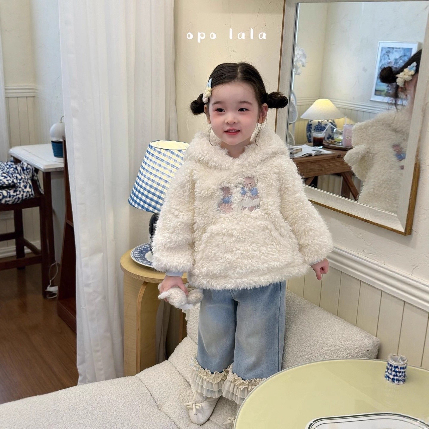 女童深秋款卫衣2025新款