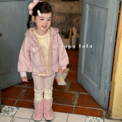 女童深秋款外套中小童洋气上衣