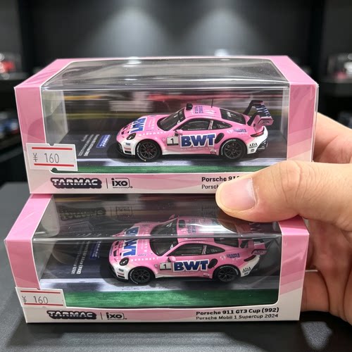 Tarmac Works TW 保时捷911 GT3 Cup (992) 合金车模型