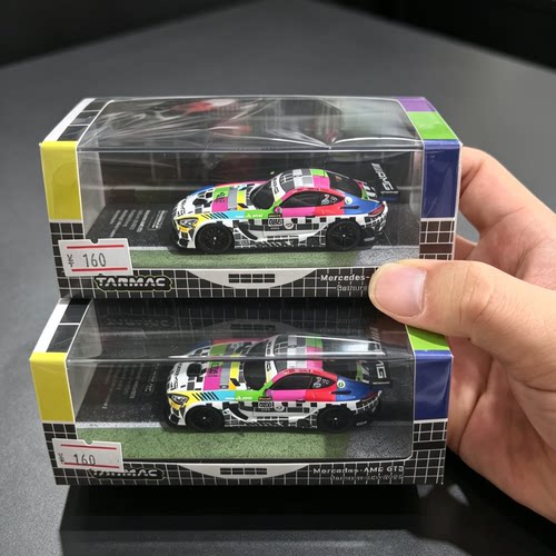 现货 TW 1:64 奔驰 AMG GT3 Bathurst 12h 2025 Racing 合金车模