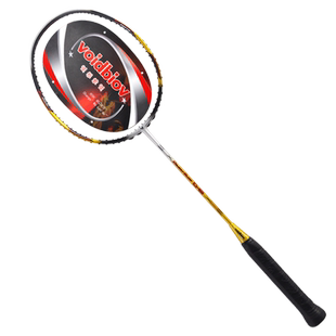 voidbiov正品全碳素进攻超轻羽毛球拍学生单拍耐用训练对拍4U初学