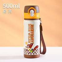Toy Story children's insulated cups, boys' and girls' straw water cups for primary school students, Lightyear water bottles thumbnail 4