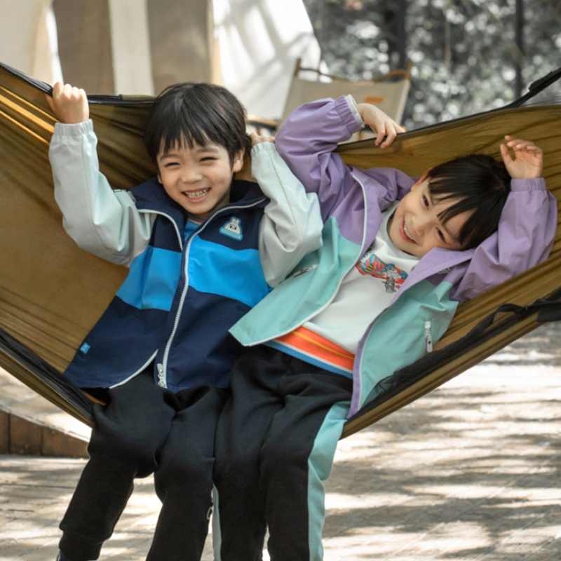 LI-NING/李宁童装男小童加绒百搭休闲户外运动风衣YFDT179-B品