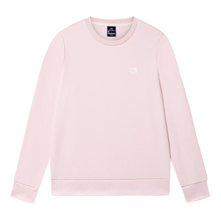 361°卫衣秋女款综训系列时尚简约加绒常规圆领套头卫衣662444813