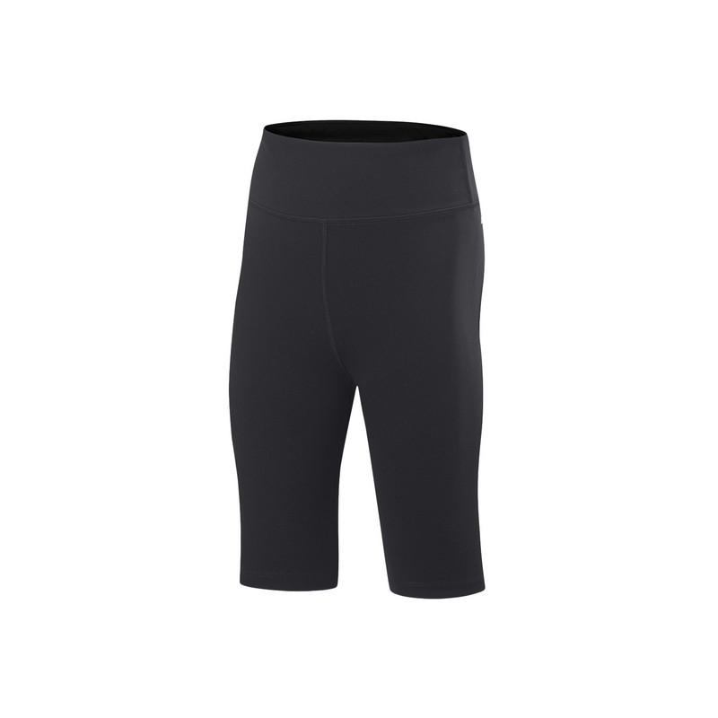 李宁紧身裤夏女童跑步系列透气简约休闲紧身运动短裤YUST002--B品