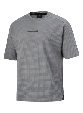 李宁短袖夏男子韦德系列舒适透气百搭宽松圆领短袖T恤ATSU349-B品