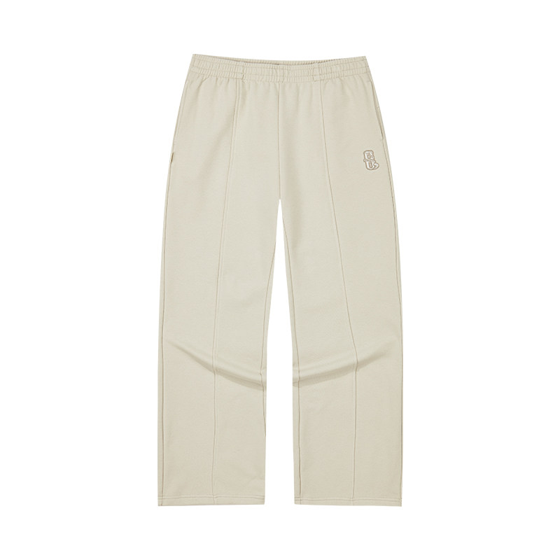 361度运动裤男女同款生活系列时尚加绒宽松针织长裤662419707