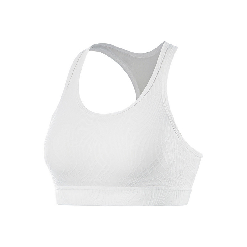 李宁健身系列女子柔软亲肤紧身中度支撑瑜伽运动内衣AUBU016-B品