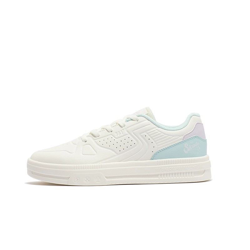 361度女士小白鞋轻便新品2023夏季休闲鞋低帮运动板鞋582326608