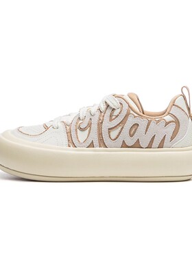 中国李宁秋冬新款泡芙鞋女子休闲舒适耐磨潮流运动鞋AZGU068-B品