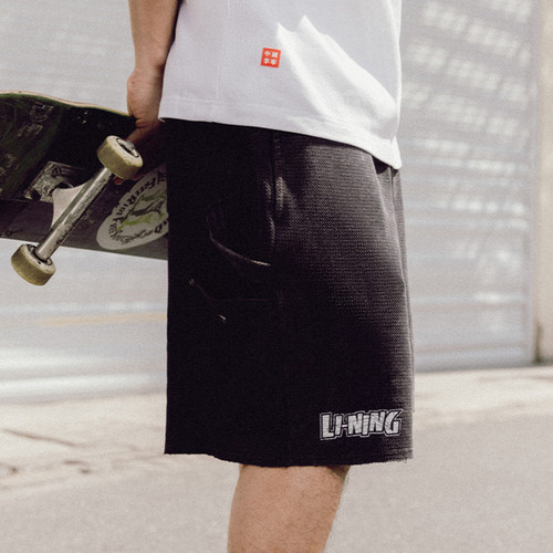 LI-NING/李宁运动休闲短裤透气