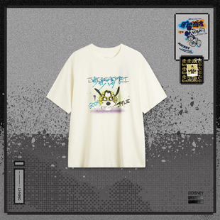 LI-NING/李宁新款短袖文化衫运动潮流舒适吸汗透气T恤AHSUA77-B品