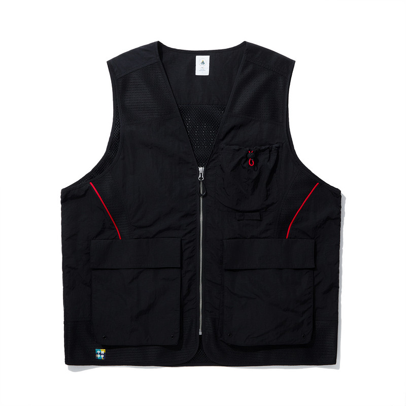 中国李宁系列马甲男女秋时尚百搭宽松休闲运动单马甲AMDU077-B品,运动服/休闲服装,单马甲,淘宝优惠券,粉丝福利购,淘宝优惠卷