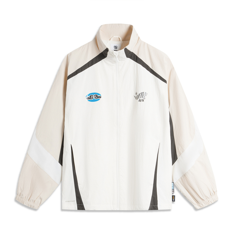 李宁风衣男款春篮球系列舒适透气宽松休闲运动风衣AFDU069--B品