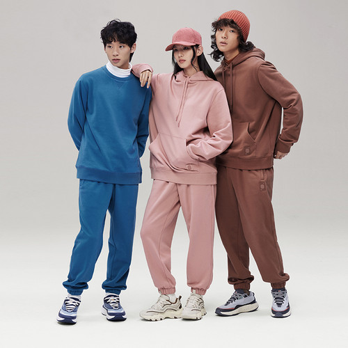 李宁卫裤男冬运动时尚系列舒适常规收口休闲运动长裤收口卫裤-B品