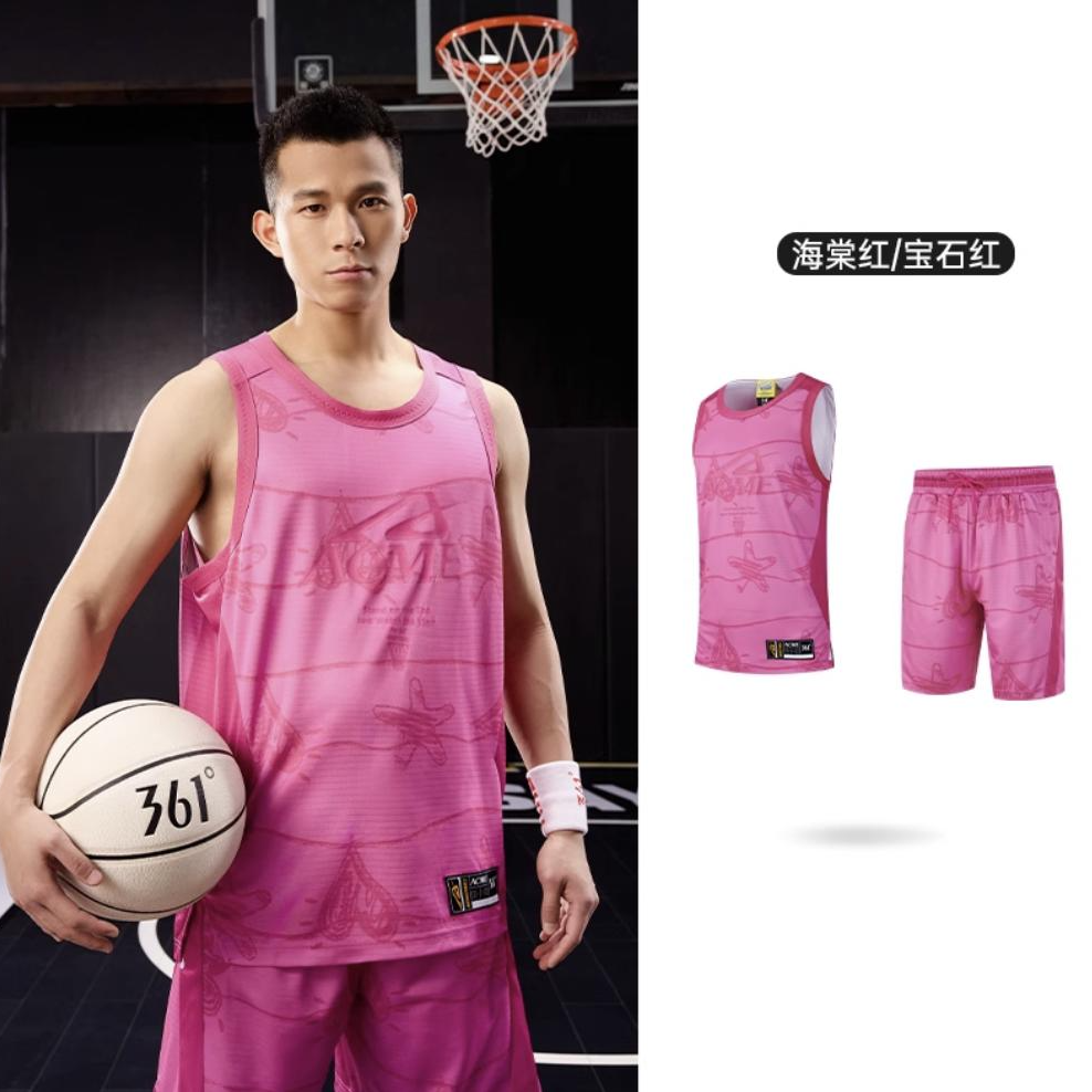 361ACME运动套装男夏季舒适速干透气篮球服632426901-