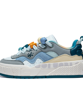 李宁休闲鞋女秋季运动生活系列透气防滑经典休闲鞋AGCT096-B品