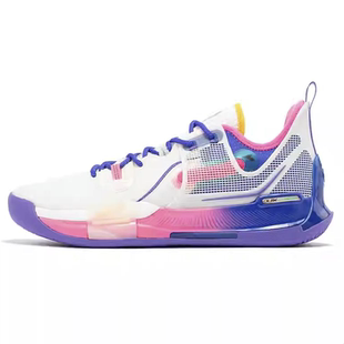 361°篮球鞋 57233110 燃战ISO男秋舒适透气减震低帮耐磨篮球专业鞋