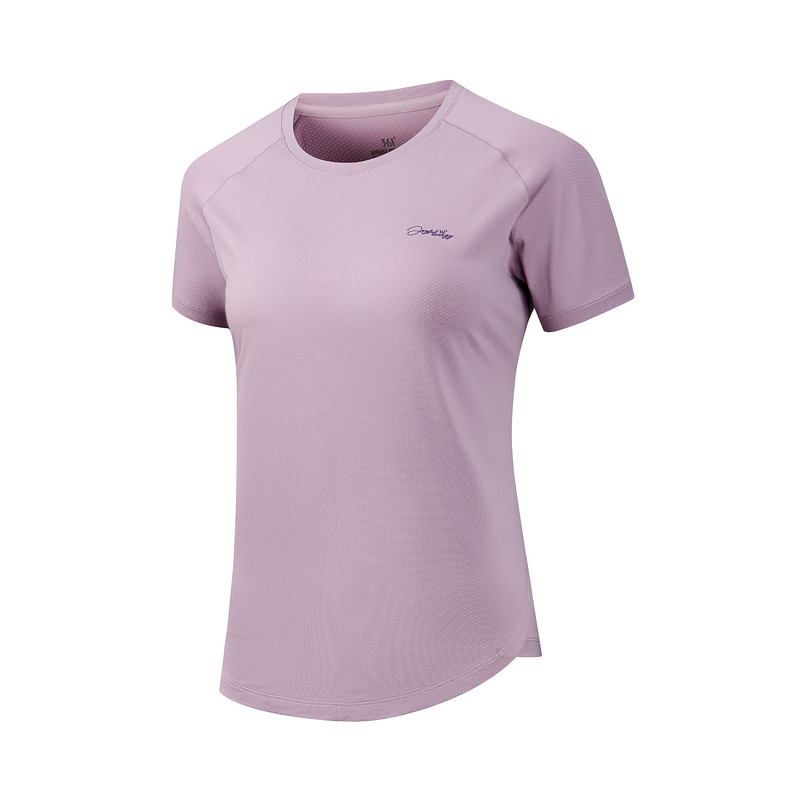 361度短袖女子综训系列舒适透气百搭运动圆领短袖T恤662424117