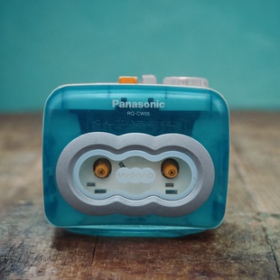 松下磁带机老式复古随身听rq-cw05经典怀旧漂亮卡带播机放网红款