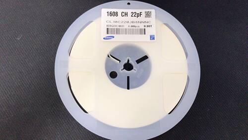贴片电容 0603 22P 50V 5% COG 22PF CL10C220JB8NNNC整盘