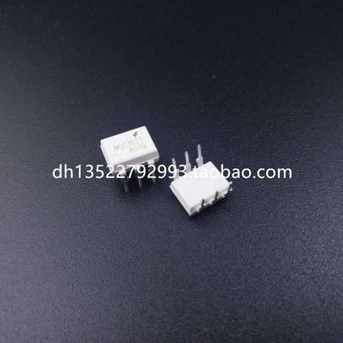 仙童光耦 MOC3023 直插 进口原装光耦合器双向可控硅驱动器 DIP-6