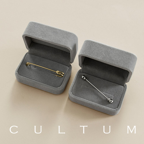 CULTUM优雅法式商务奢华领口别针