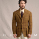西装 CULTUM秋冬复古加厚粗纺格子西服男士 1930s 520g重全羊毛