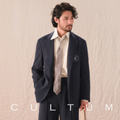 CULTUM针织弹力无结构运动布雷泽西装 男女同款 外套男休闲西服