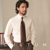 抗皱竹纤维 CULTUM意式 大尖纽扣领衬衫 男商务通勤长袖 衬衣