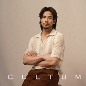 透气休闲复古翻领半袖 CULTUM纯棉宽松镂空针织polo衫 男夏短袖 上衣