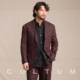 休闲百搭男士 单排扣春夏亚麻西装 CULTUM意式 西服外套 100%亚麻