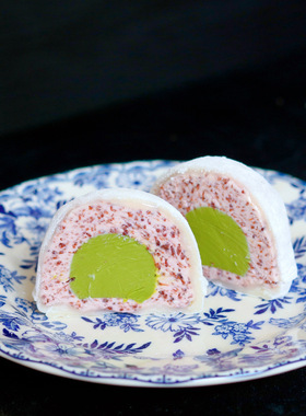 【悠悠小食光】抹茶桑葚生巧奶酪团子 抹茶杨梅 泰茶 大福多口味