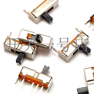 SS13D07VG4 带支架 小型拨动开关 4脚3档 柄高4MM