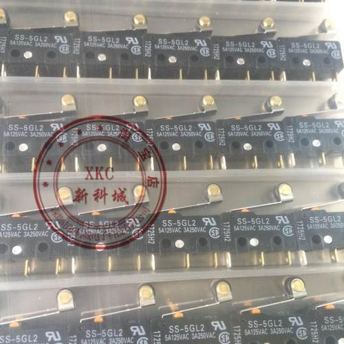进口 欧姆龙 微动开关 限位开关 SS-5GL2 5A125VAC 3A250VAC 3脚